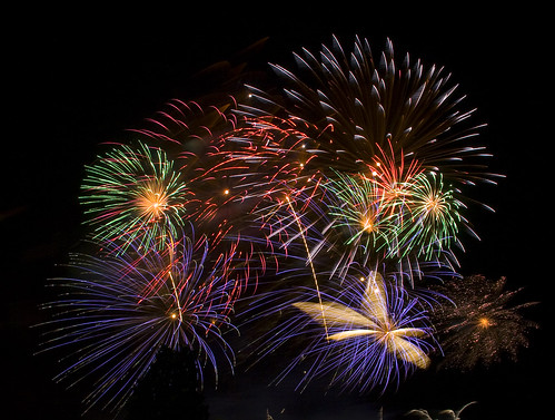 Edinburgh Festival fireworks 2007 5