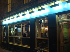 Exterior of Berts Bar, Stockbridge, Edinburgh