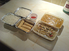 Full Thai takeaway order from Ayutthaya, Edinburgh via grub2u dot com