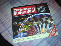 Christmas in Edinburgh booklet