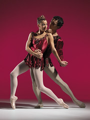 Promotional image for Scottish Ballet's 40th Anniversary Tour