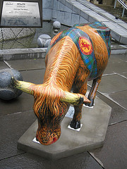 No 66 Och Aye The Moo at Edinburgh Cow Parade 2006
