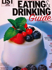 The List Eating and Drinking Guide 2010-2011