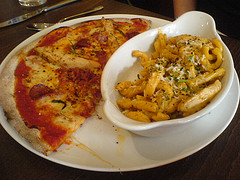 Pizza and Pasta at Zizzi in Edinburgh's West End