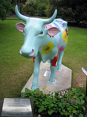 No 60 Pri-moo-la at Edinburgh Cow Parade 2006