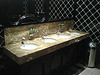 Sinks in Gents toilers of Paris bar in Le Monde on Edinburgh's George St