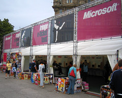 Edinburgh Festival Fringe e-ticket tent